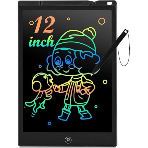 LCD Writing Tablet,12Inch Kids Toys DoodleBoard,Toddler Toys for 3 4 5 6 7 8Year - Picture 8 of 8
